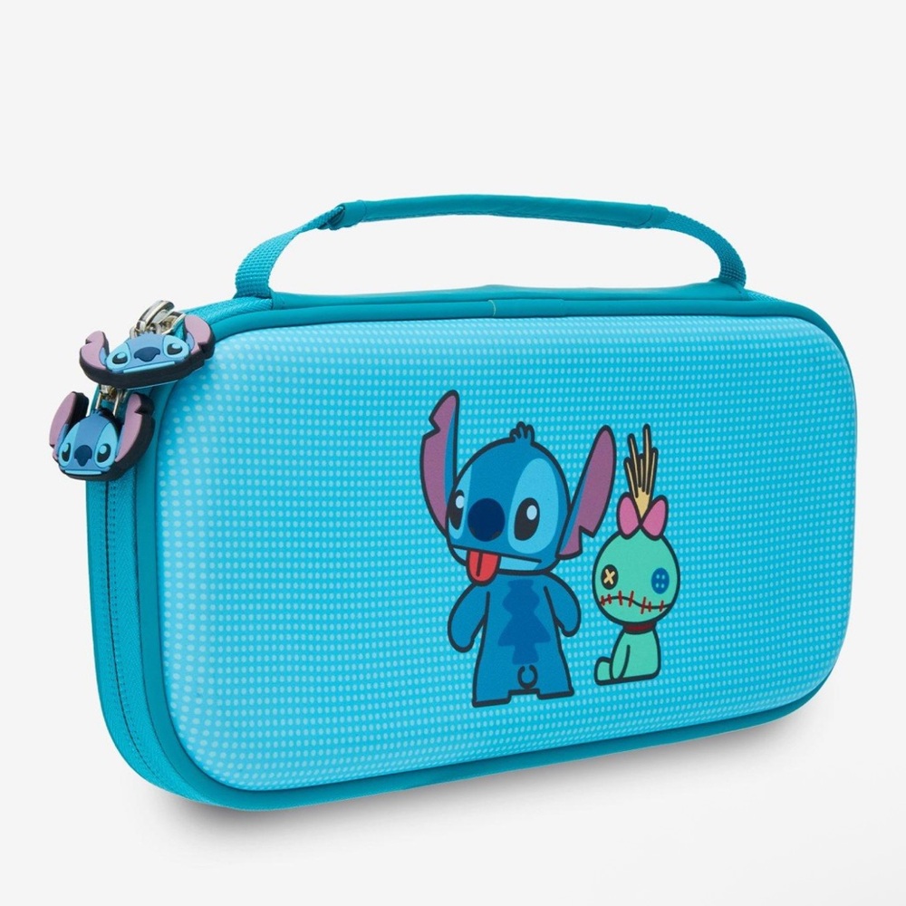 Disney Stitch Blue and Pink Game Case